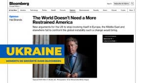 Ukraine : moments de sincérité dans Bloomberg