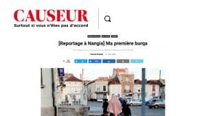 À Nangis (Seine-et-Marne), une « première burqa » qui fait parler