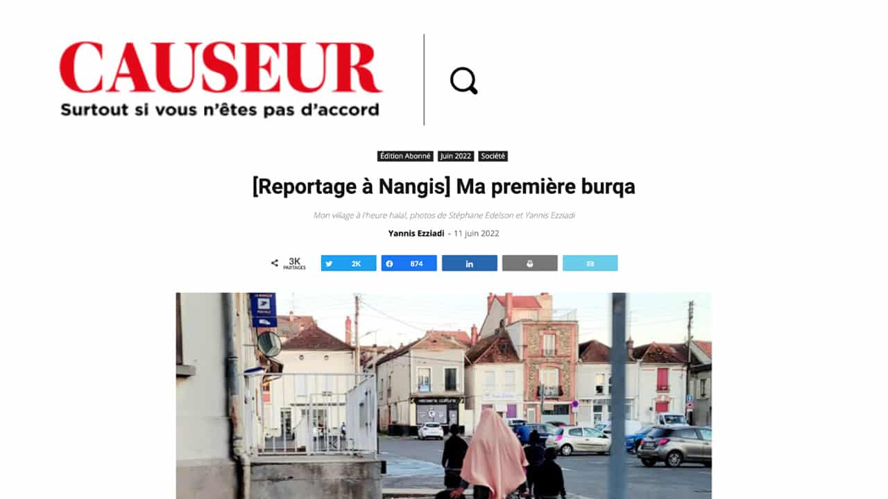 À Nangis (Seine-et-Marne), une « première burqa » qui fait parler
