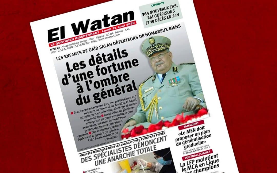El Watan en grand&nbsp;péril