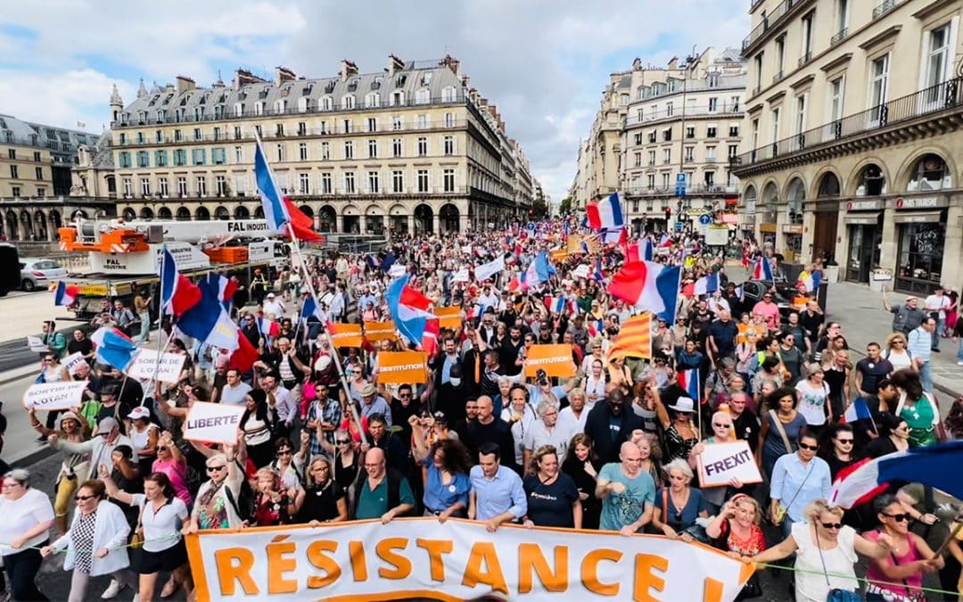 Manifestation à Paris contre la hausse des prix et les rationnements&nbsp;: LCI en flagrant déni de réalité