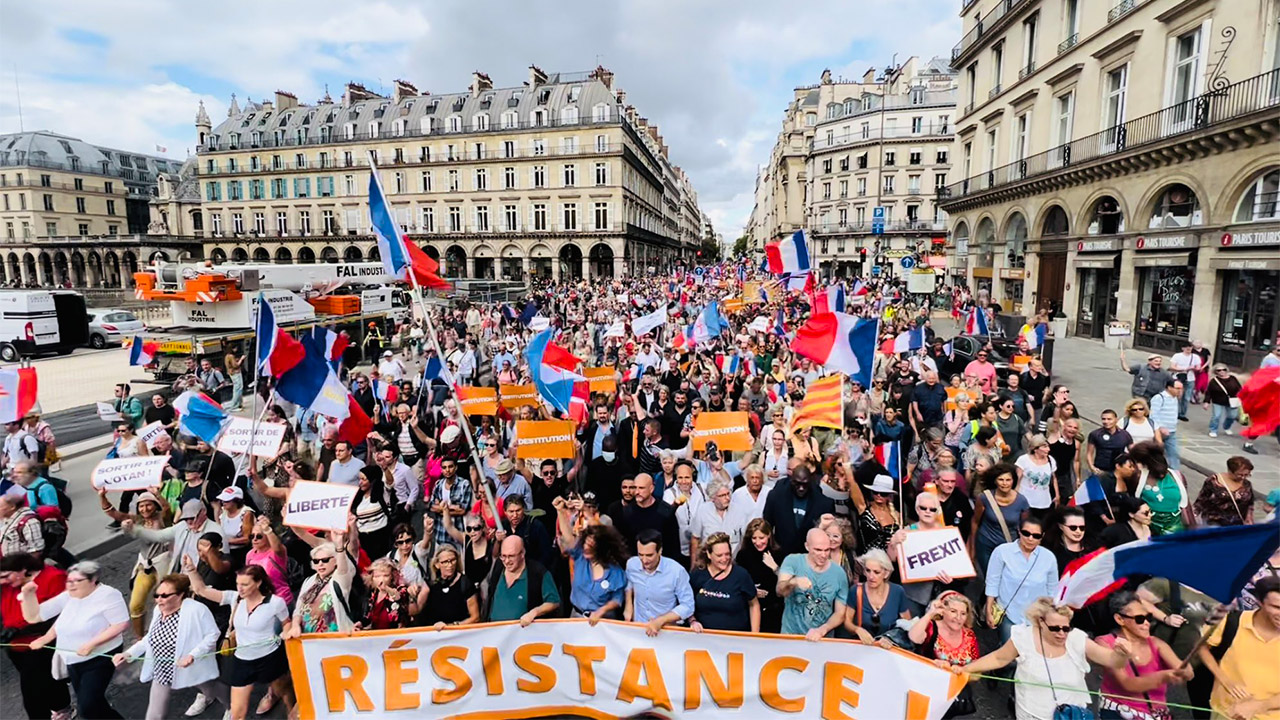 Manifestation à Paris contre la hausse des prix et les rationnements : LCI en flagrant déni de réalité