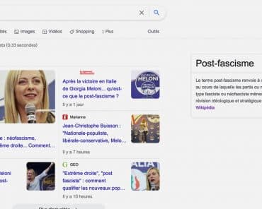 Élections législatives en Italie : l’AFP et la victoire du « post-fascisme »