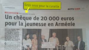 Le Progrès de Lyon : "gros sous pour la curaille"…