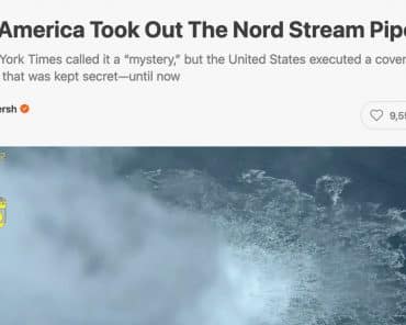 Le gazoduc Nord Stream, son sabotage : les faits selon Hersh et les médias