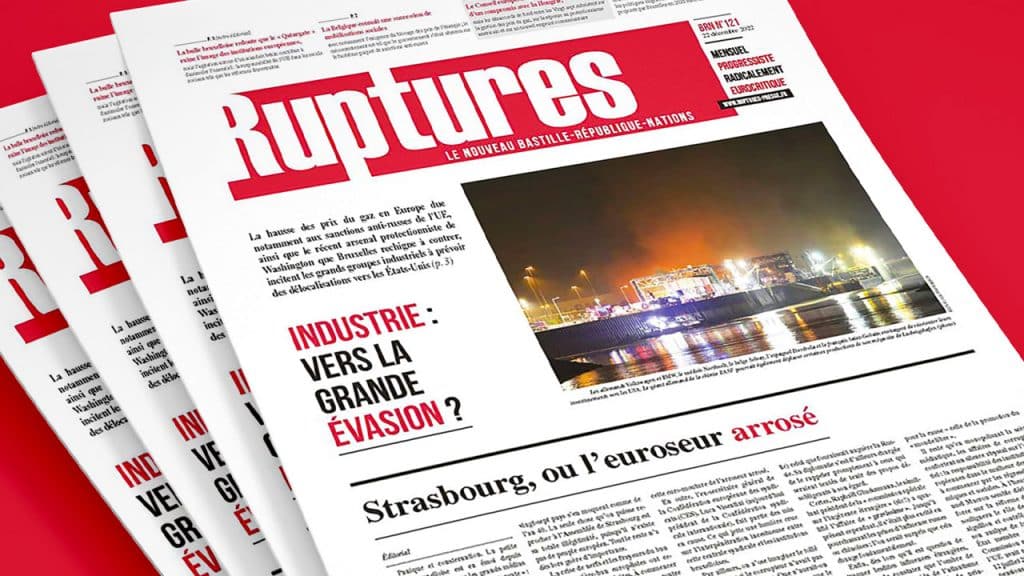 Ruptures, un journal résolument eurocritique