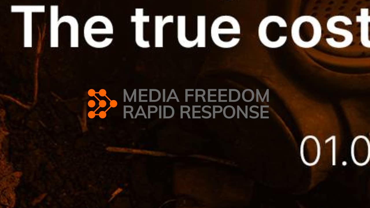 Violences faites aux journalistes : le Media Freedom Rapid Response