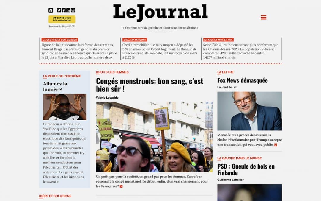 Laurent Joffrin&nbsp;: retour vers le futur avec Le Journal