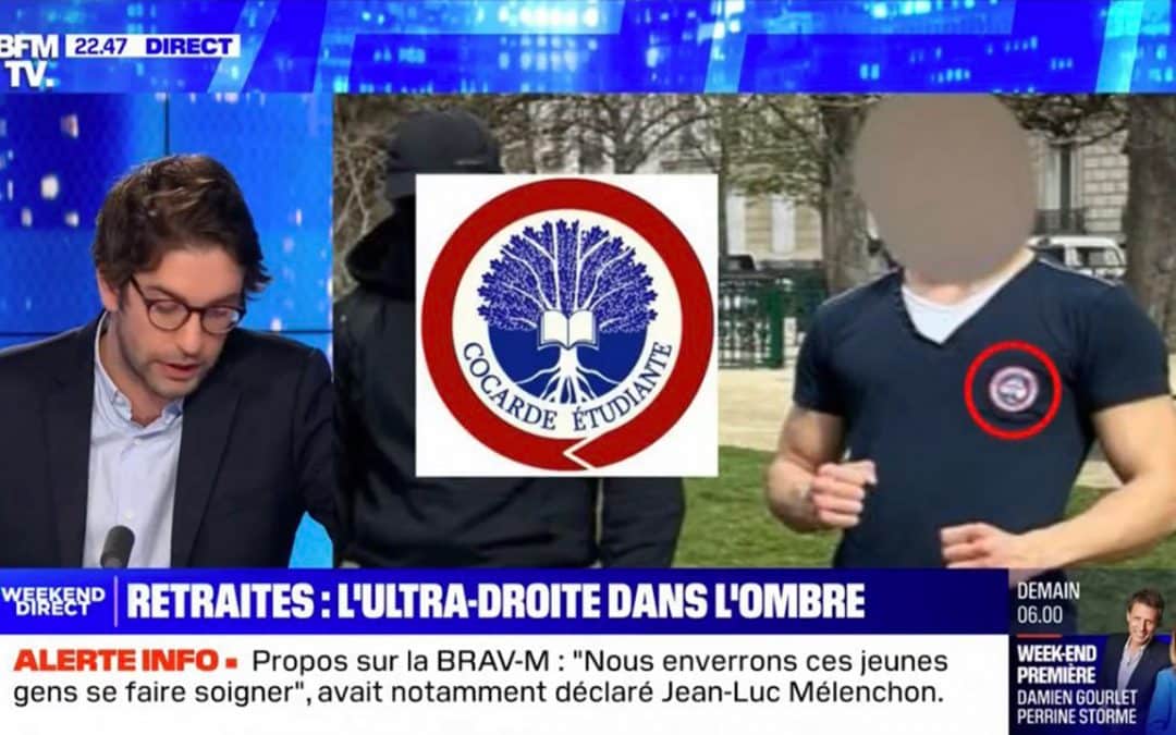 Cocarde étudiante&nbsp;: Nelson Getten, l’ombre de la bêtise sur&nbsp;BFM