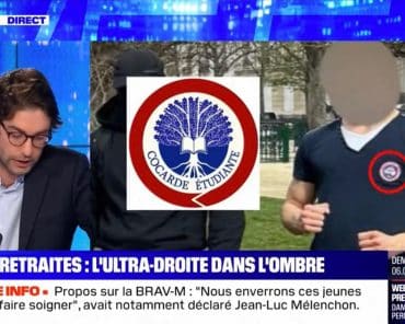 Cocarde étudiante : Nelson Getten, l’ombre de la bêtise sur BFM