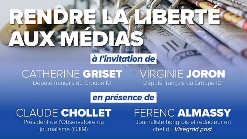 Conférence de Claude Chollet au Parlement européen