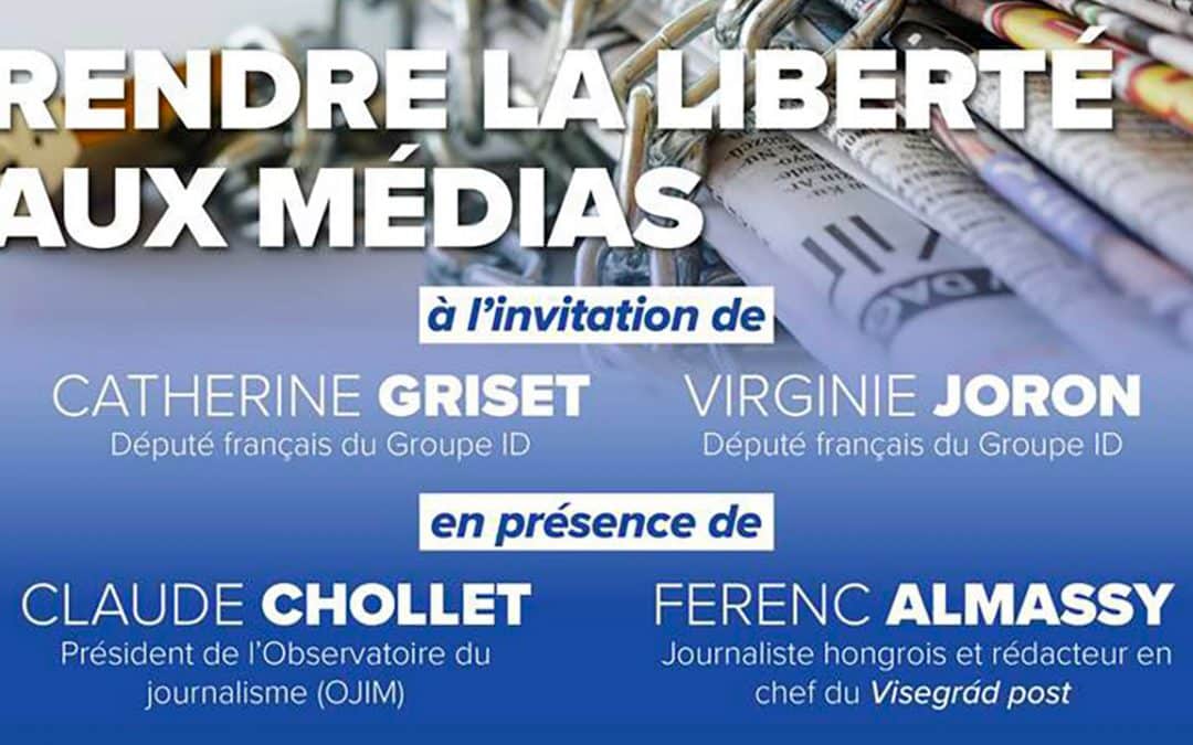 Conférence de Claude Chollet au Parlement européen