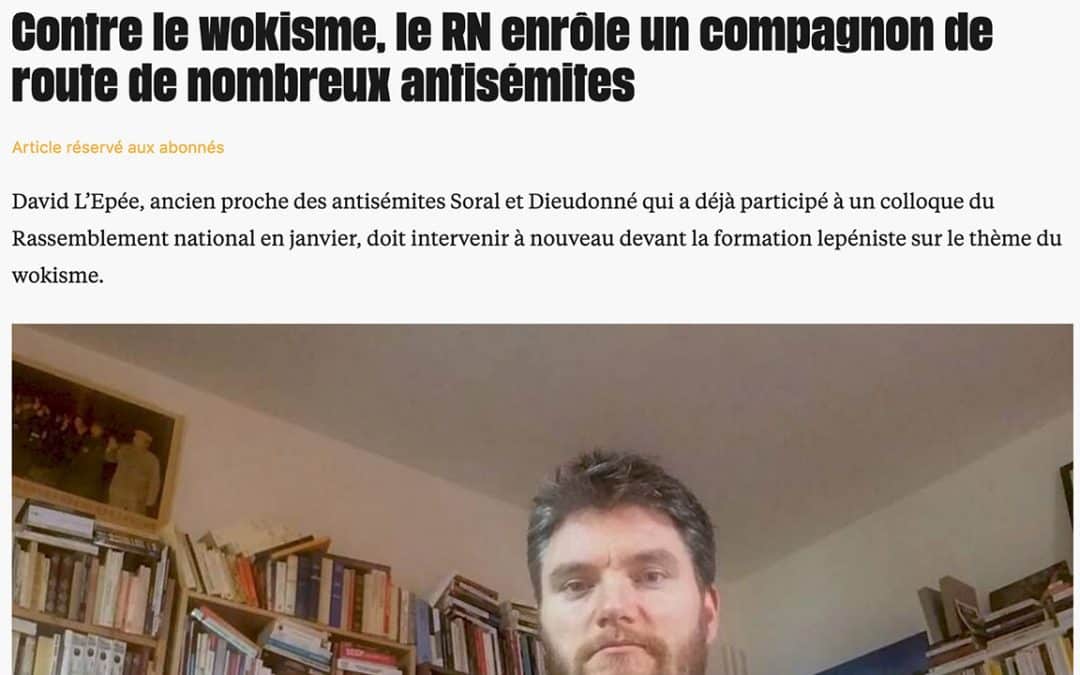 Police de la pensée&nbsp;: David L’Épée et Libération