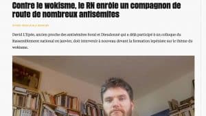 Police de la pensée : David L’Épée et Libération