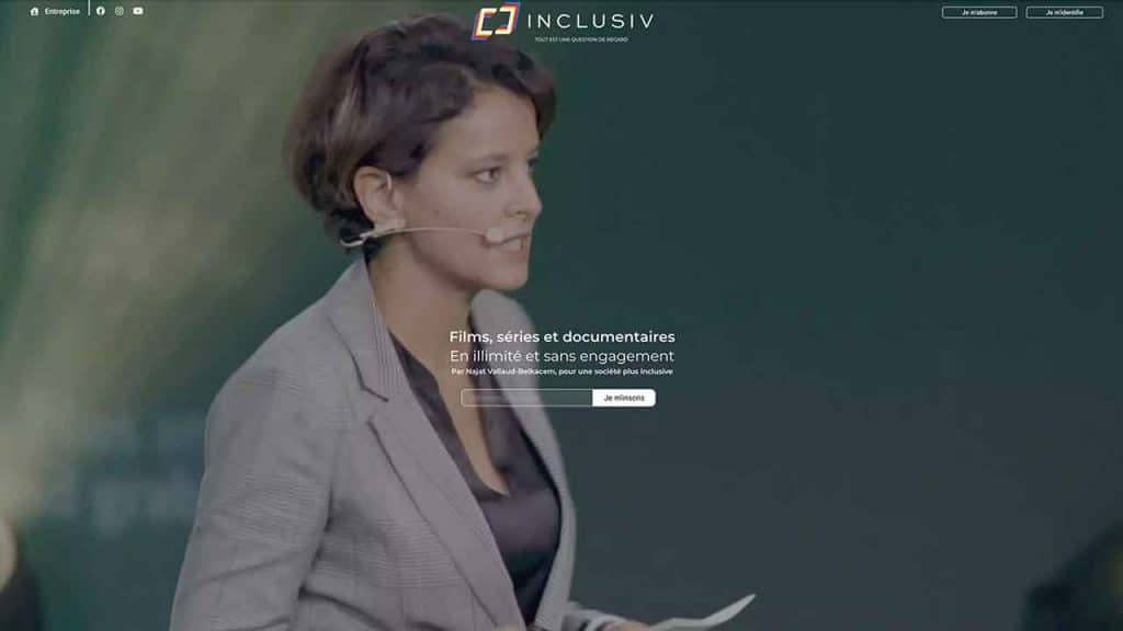 Inclusiv.tv : un outil de promotion pour Najat Vallaud-Belkacem ?