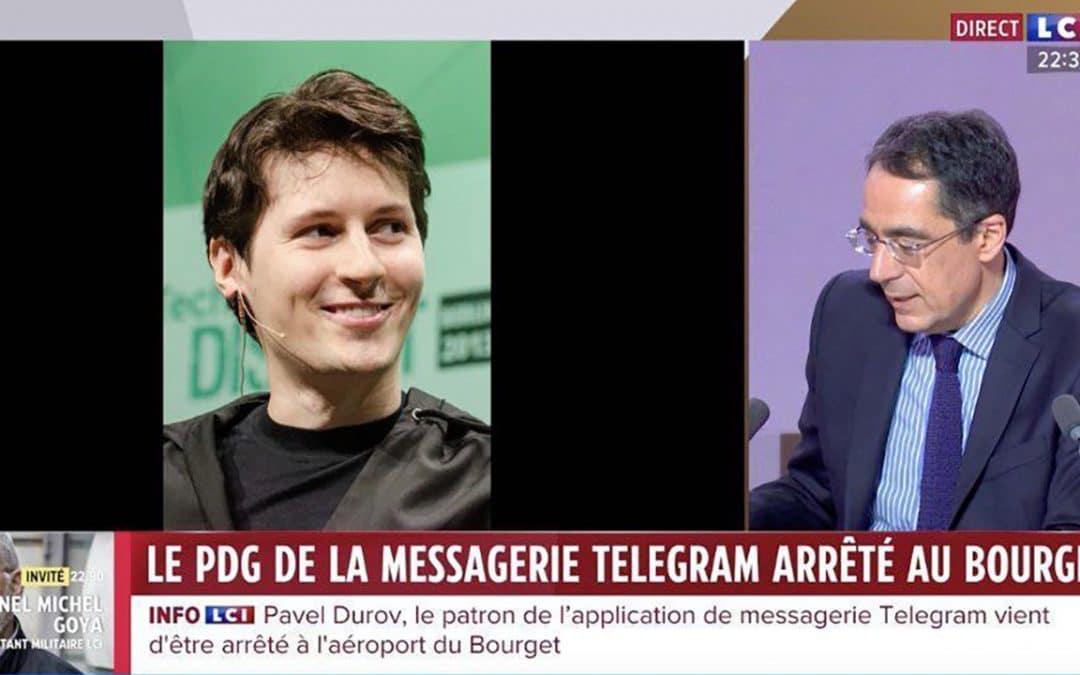Extension du domaine de la censure : arrestation à Paris de Pavel Durov, fondateur de Telegram
