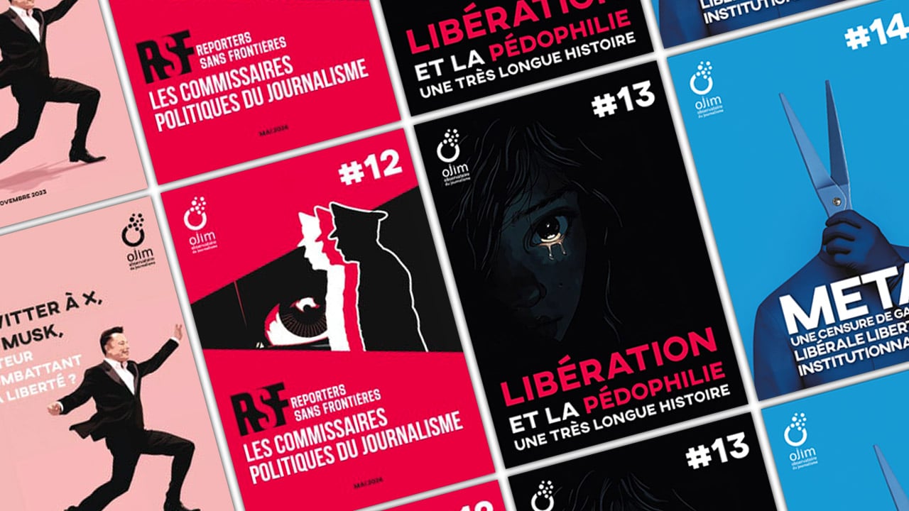 Les munitions de l’OJIM face aux médias de grand chemin Les munitions de l’OJIM face aux médias de grand chemin