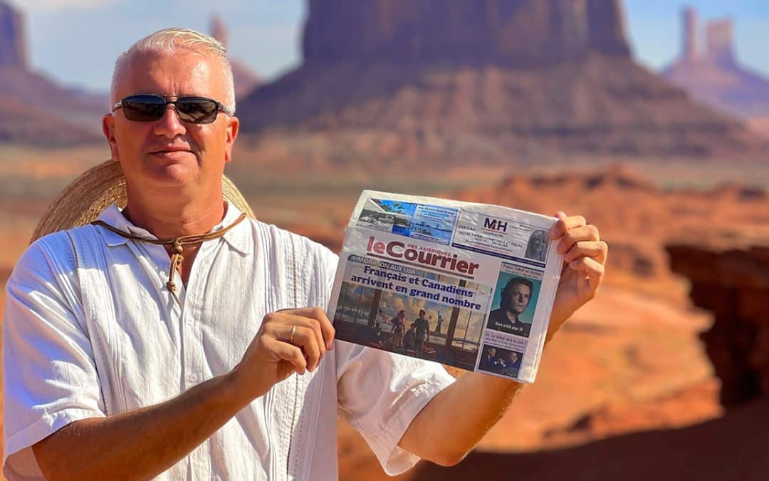 Le Courrier des Amériques : le seul journal imprimé en français en dehors des pays francophones