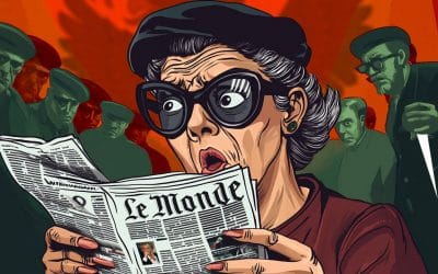 Le Monde voit des Russes partout