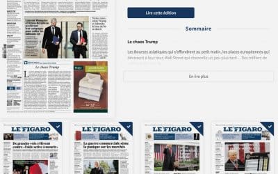 Le Figaro&nbsp;: le numérique, toutes voiles dehors&nbsp;!