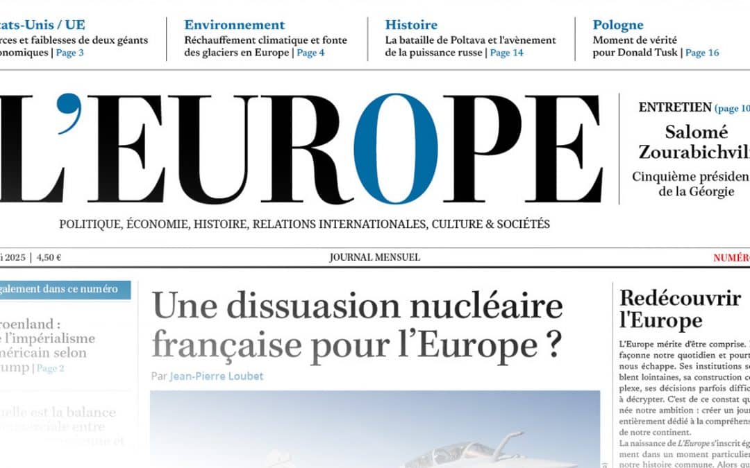 L’Europe, un nouveau mensuel de propagande, payé en partie par vos impôts&nbsp;