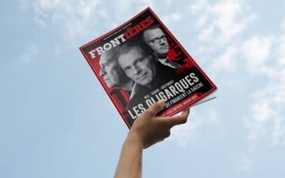 Frontières : un numéro exceptionnel sur les oligarques qui financent la gauche libérale libertaire