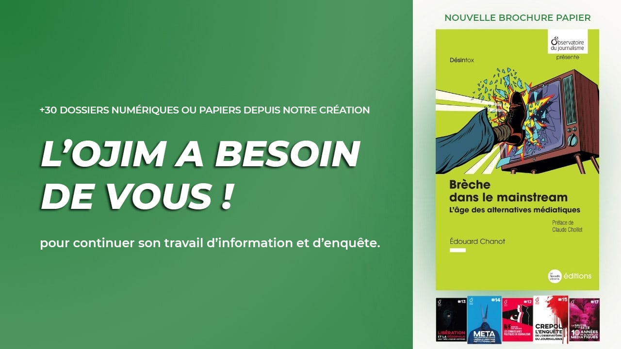 L’OJIM a besoin de vous pour continuer son travail d’information et d’enquête