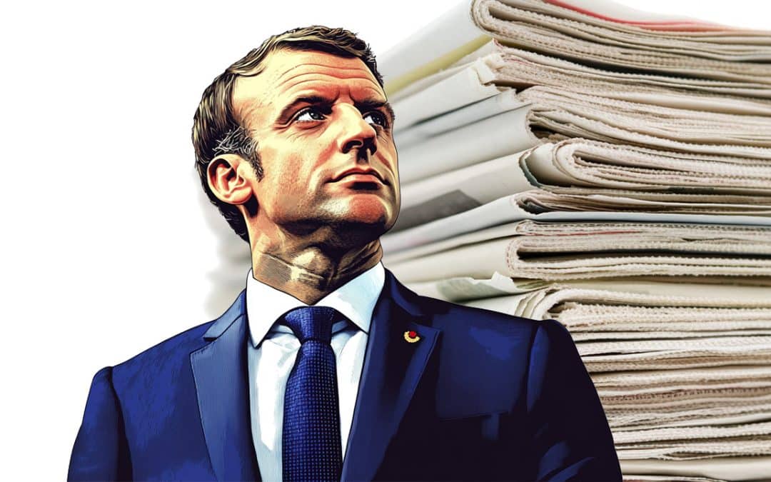 Tour de France numérique : quand Emmanuel Macron tente de mettre la PQR dans sa&nbsp;poche