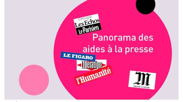 Infographie : panorama des aides à la presse en 2024