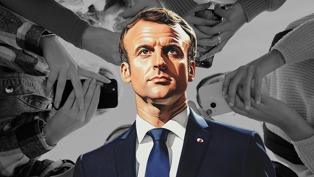 « Tour de France de la désinformation » : Macron veut bannir les réseaux sociaux avant 15 ans