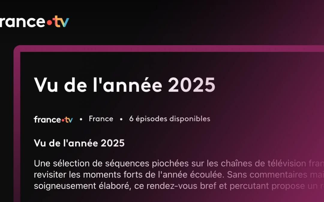 L’année 2025 passée au filtre de France Télévisions