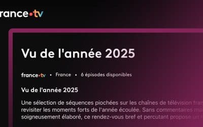 L’année 2025 passée au filtre de France Télévisions