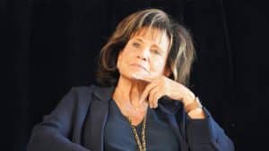 Anne Sinclair en 2025. Photo : Gérald Garitan (CC BY-SA 4.0)