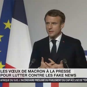 Vœux à la presse : les inquiétantes déclarations d’Emmanuel Macron