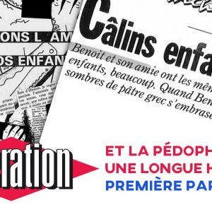 Libération et la pédophilie, une longue histoire. Première partie